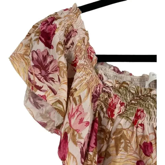 ASTR the Label dress Riviera floral off the shoulder minidress Large L - Picture 4 of 10